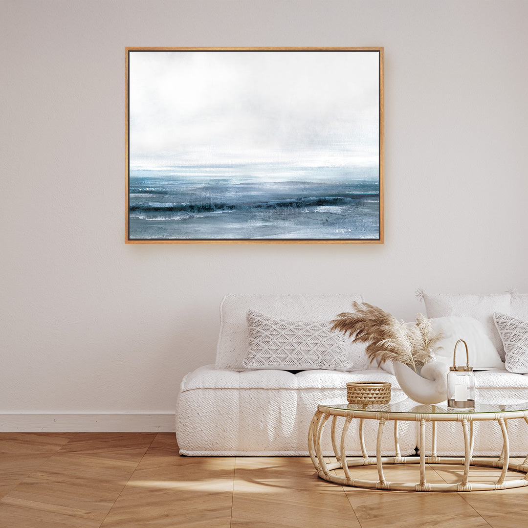 Water Framed Printed Canvas
