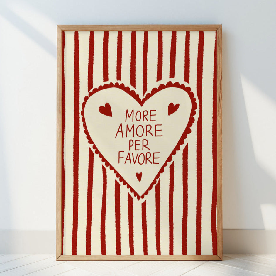 More Amore Print