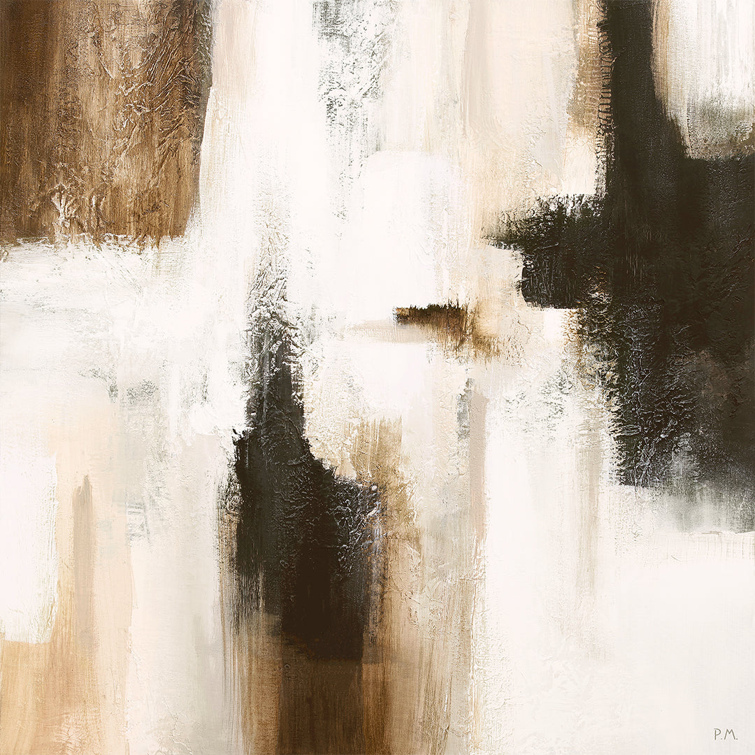 Casa I Square Framed Printed Canvas - Mala Art Co.