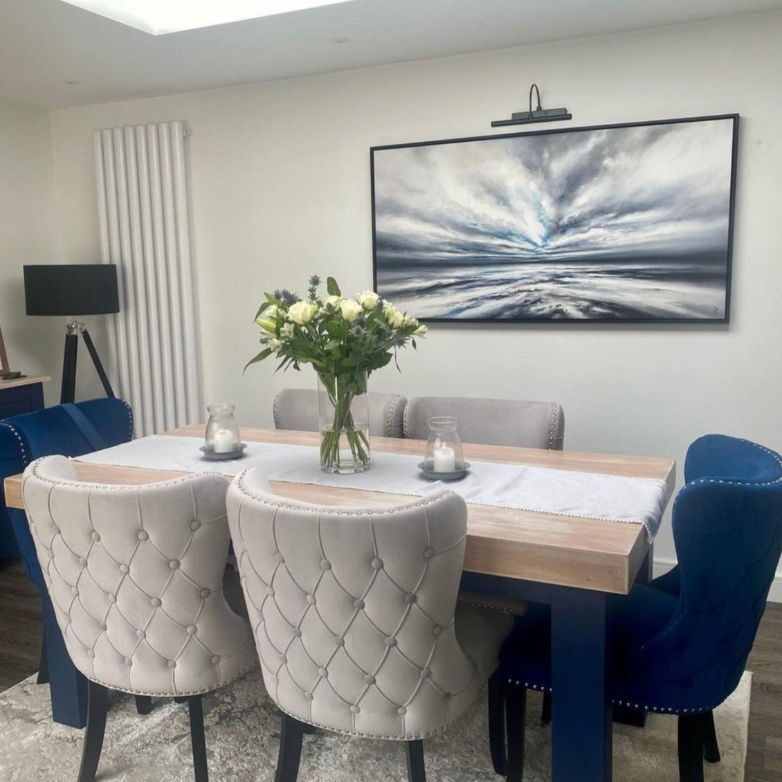 Serenity Panoramic Framed Printed Canvas - Mala Art Co.