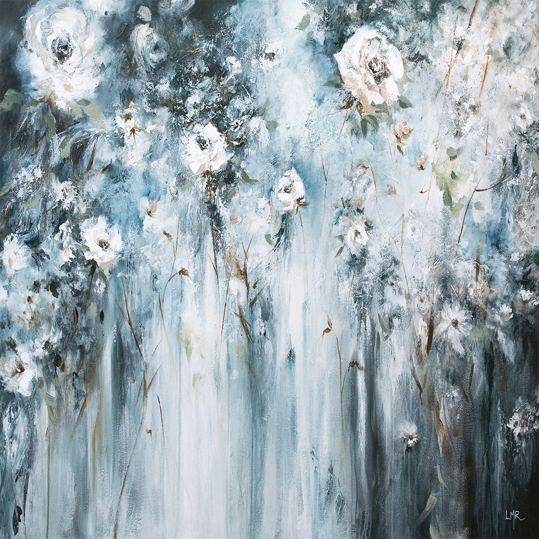 Admiration Square Framed Printed Canvas - Mala Art Co.