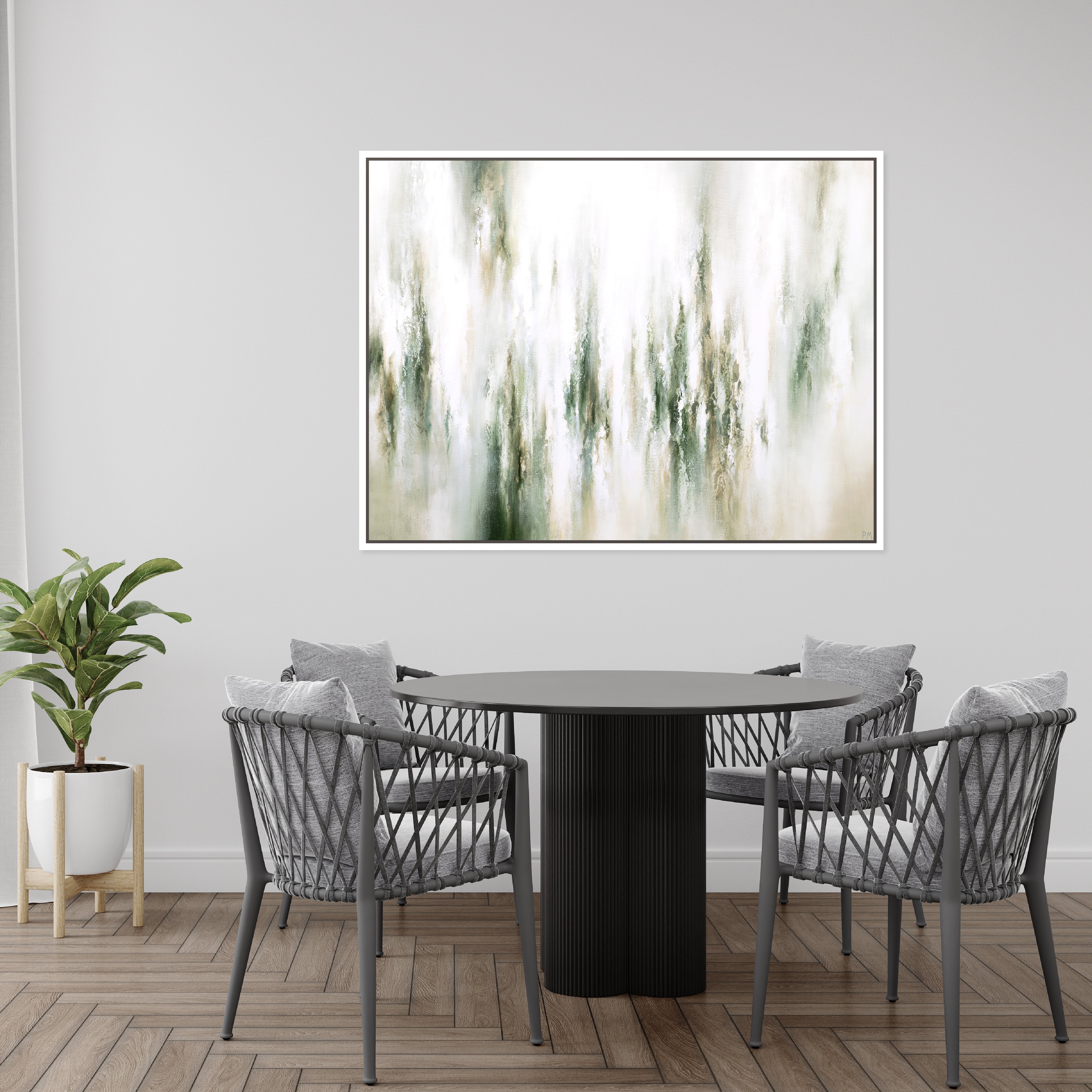 Aspire Landscape Framed Printed Canvas - Mala Art Co.