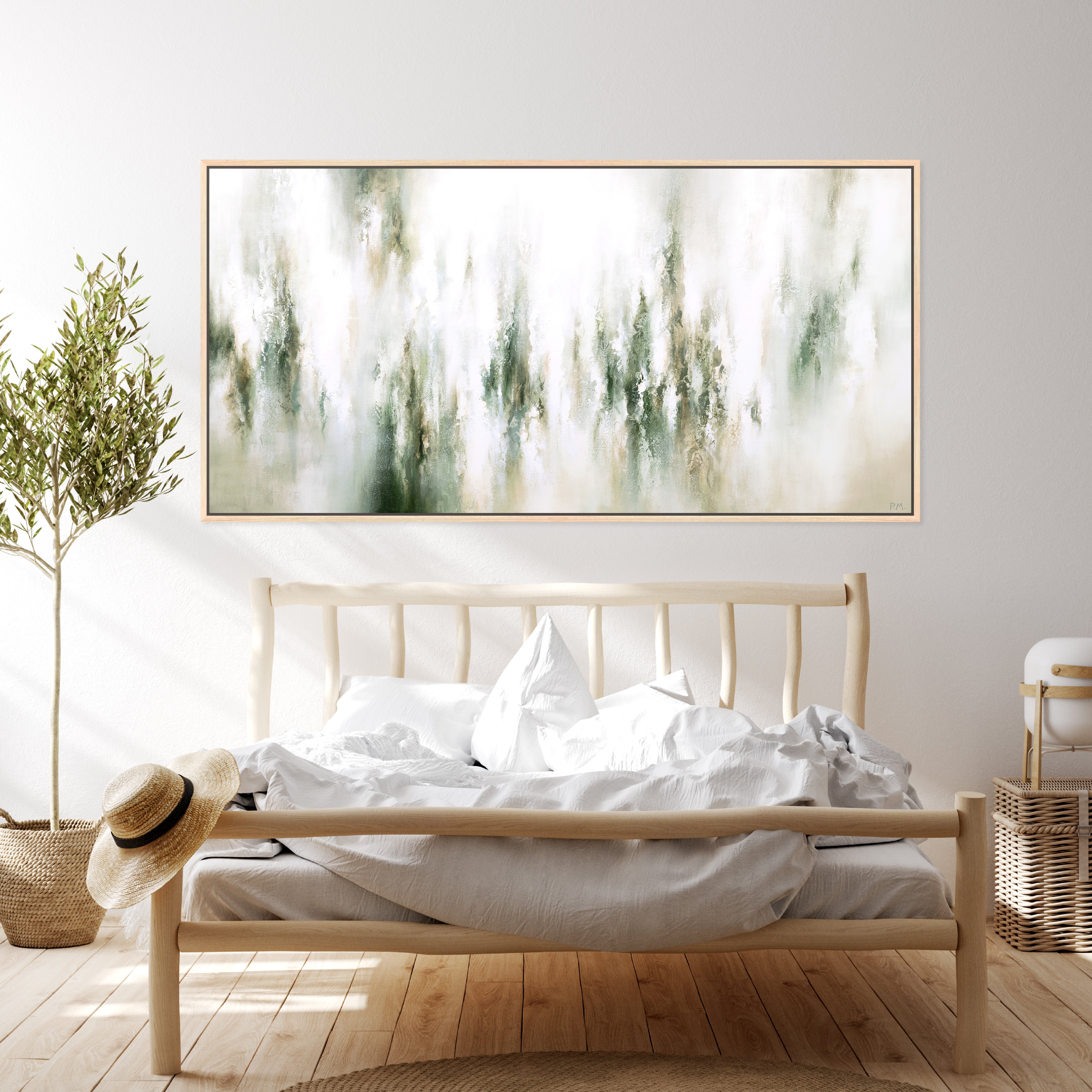 Aspire Panoramic Framed Printed Canvas - Mala Art Co.