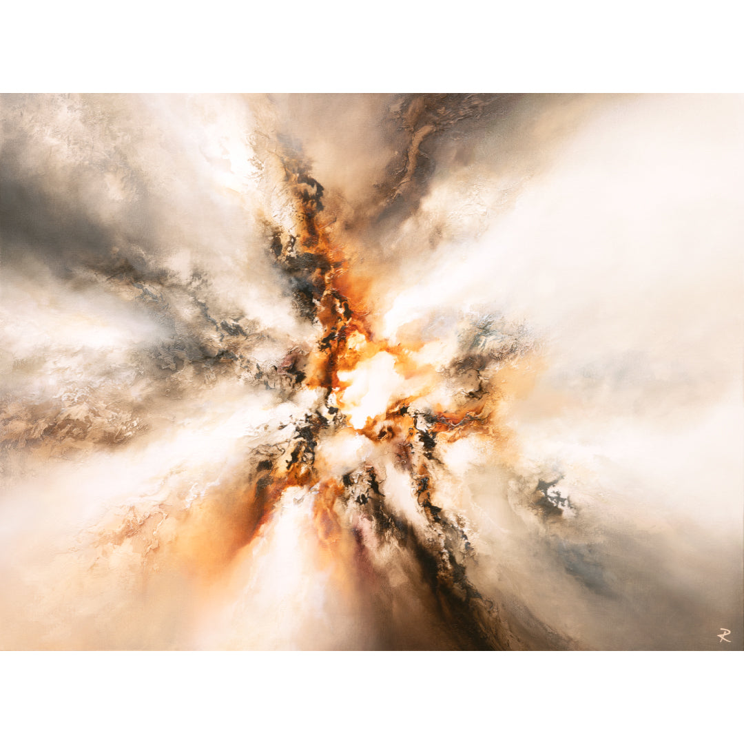 Origin II Landscape Framed Printed Canvas - Mala Art Co.