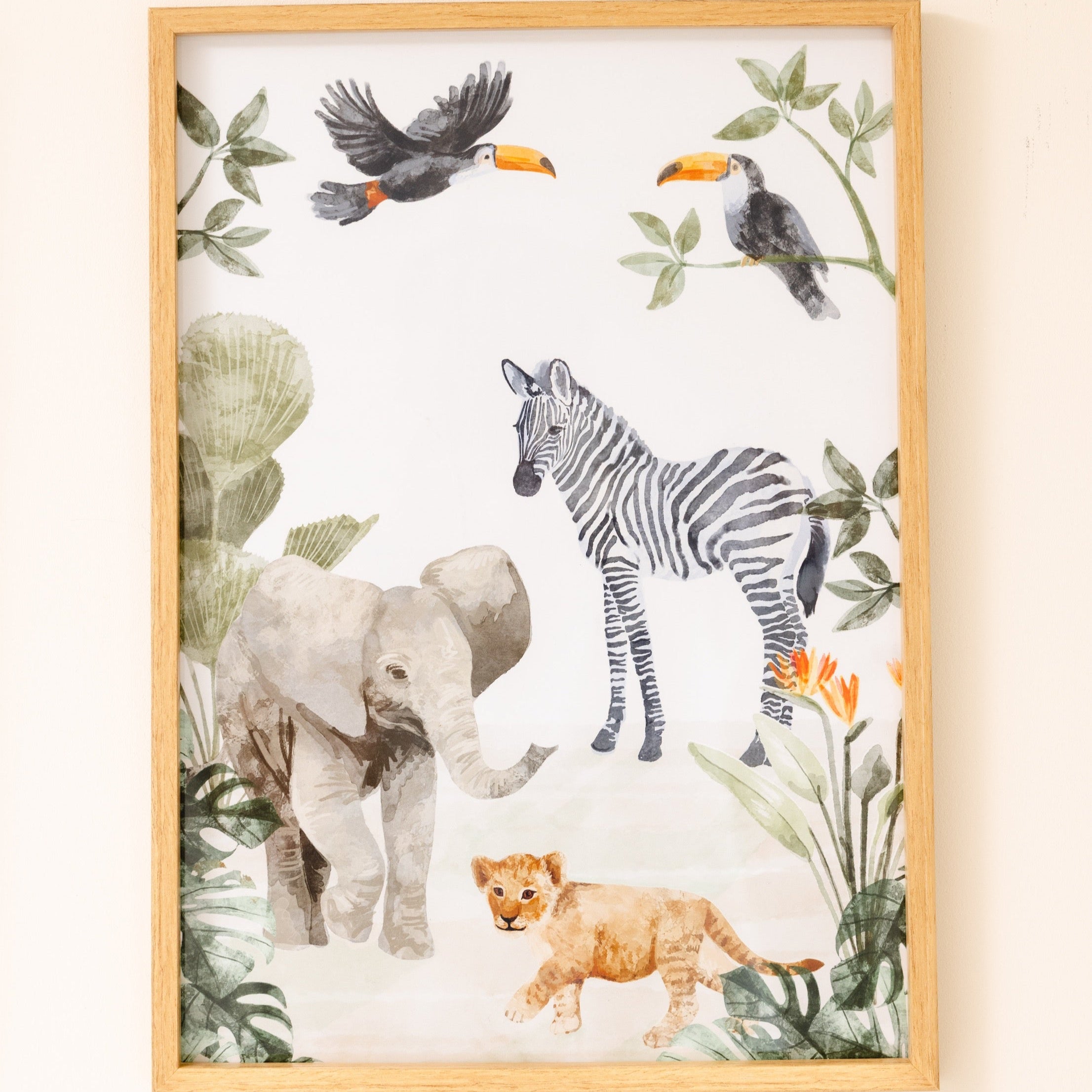 Jungle Babies Print