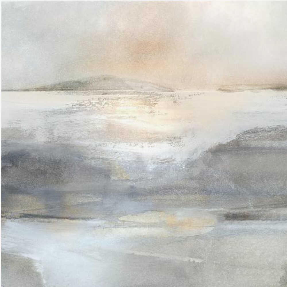 Land Square Framed Printed Canvas - Mala Art Co.