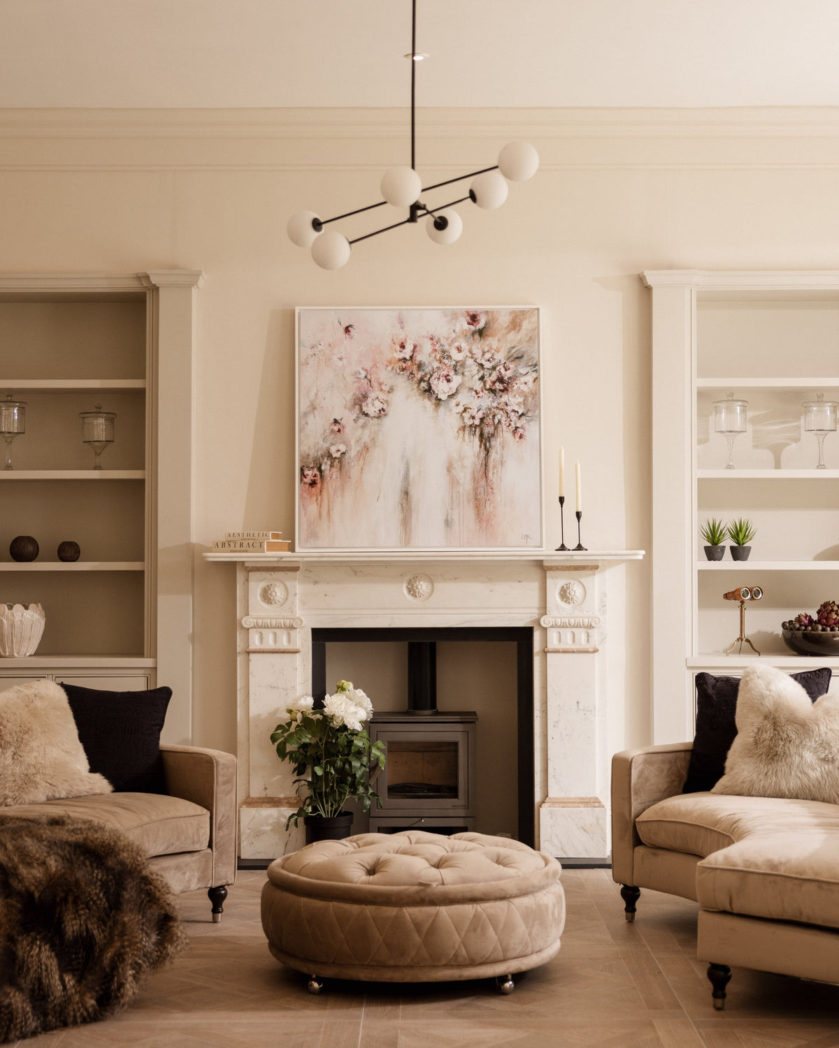 Calm Neutrals & Blooming Botanicals