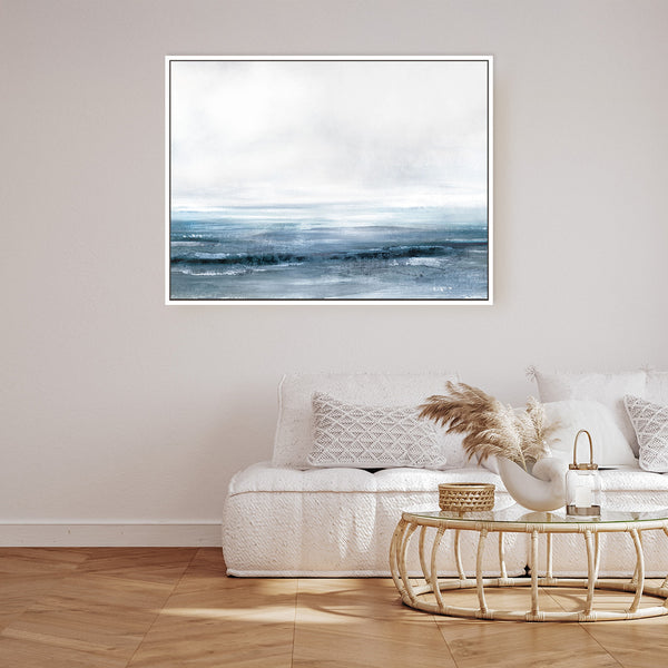 Water Framed Printed Canvas - Mala Art Co.