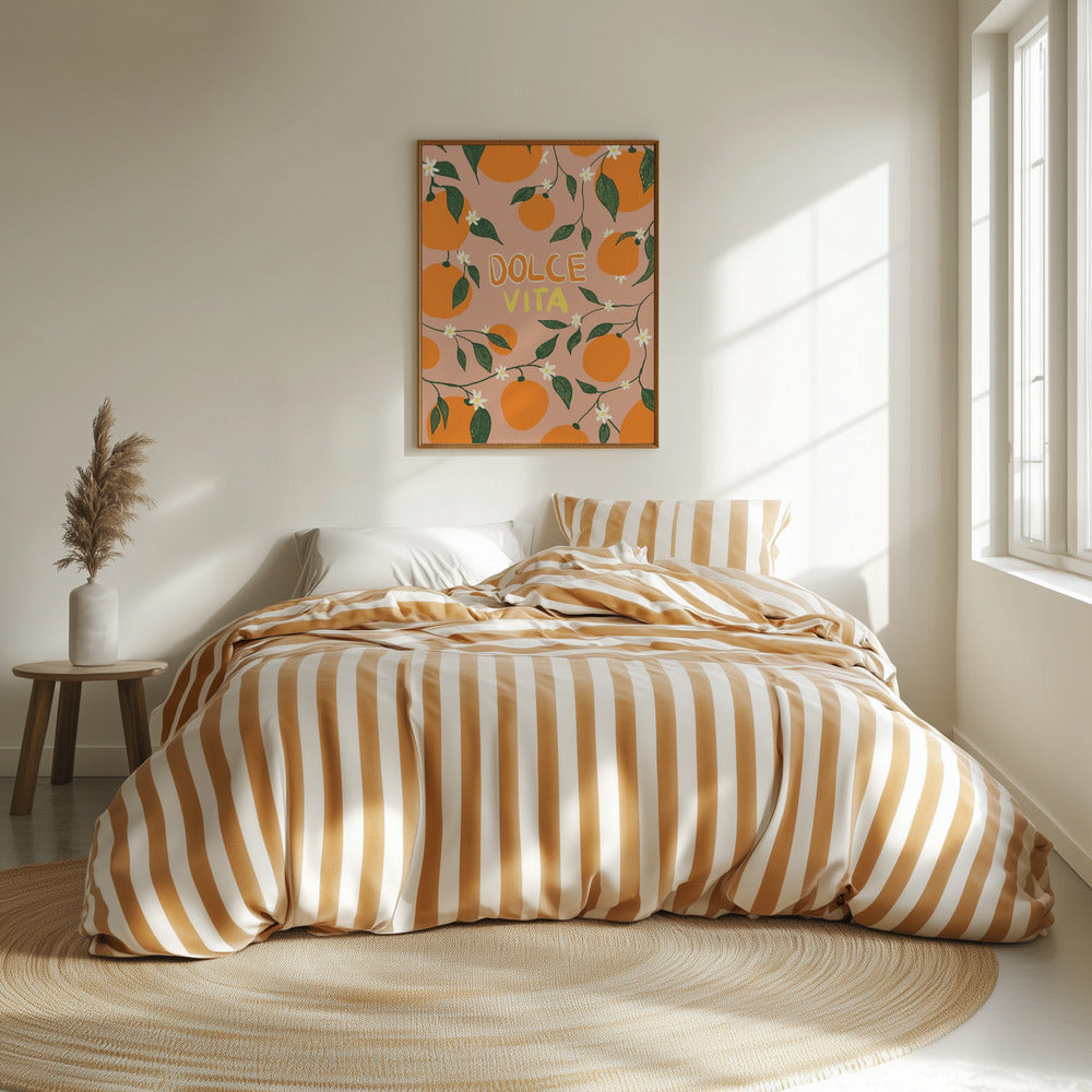 Dolce Vita & Oranges Print