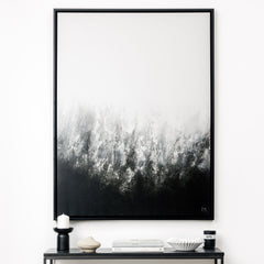 Transition Portrait Framed Printed Canvas - Mala Art Co.