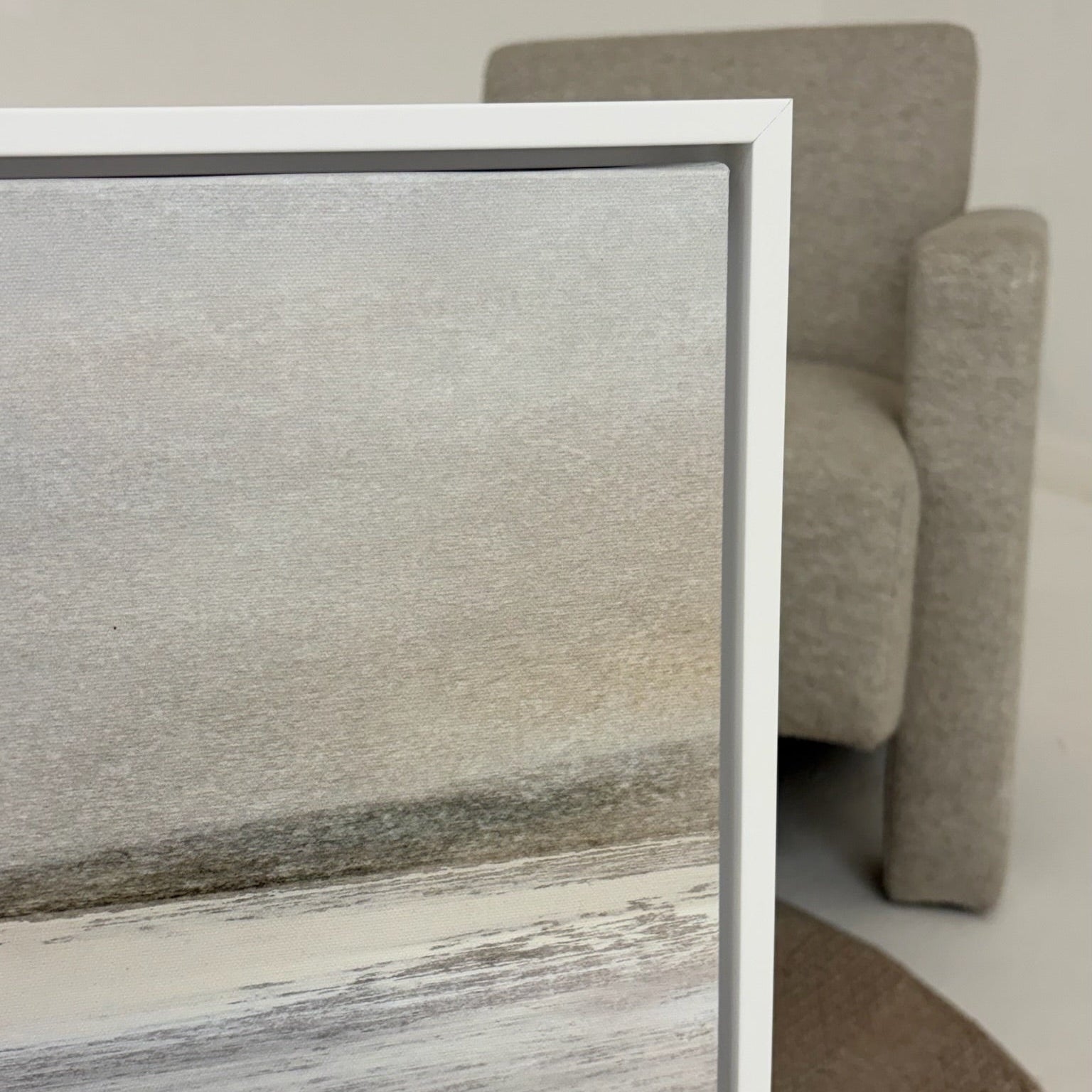 Land 1 Framed Printed Canvas - Mala Art Co.