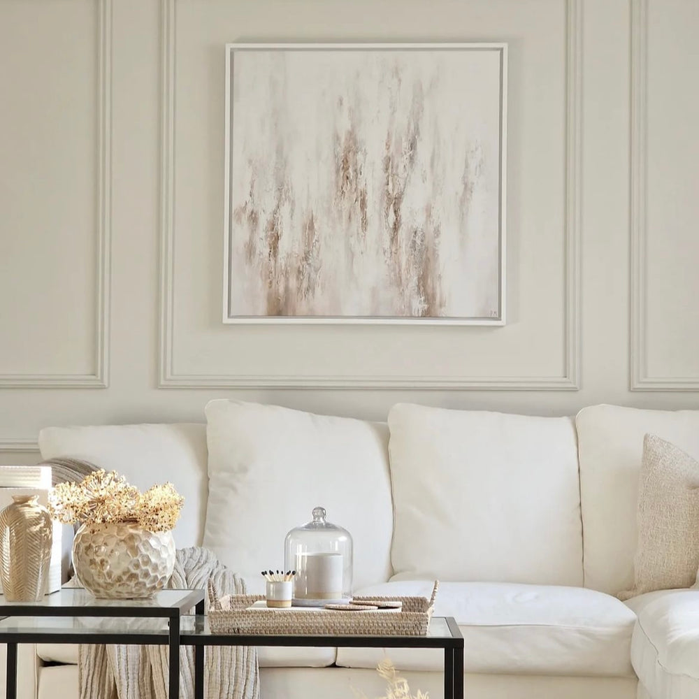 Forma Square Framed Printed Canvas - Mala Art Co.