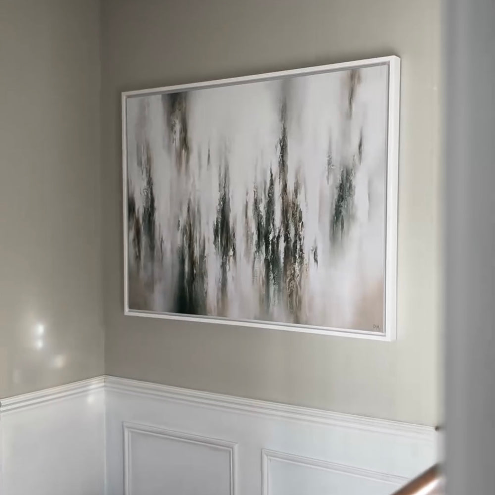 Aspire Landscape Framed Printed Canvas - Mala Art Co.