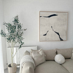 Oslo I Square Framed Printed Canvas - Mala Art Co.