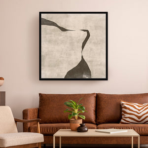 Gigi III Square Framed Printed Canvas - Mala Art Co.