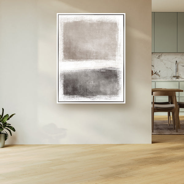 Kudo Portrait Framed Printed Canvas - Mala Art Co.