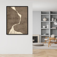 Moko III Portrait Framed Printed Canvas - Mala Art Co.