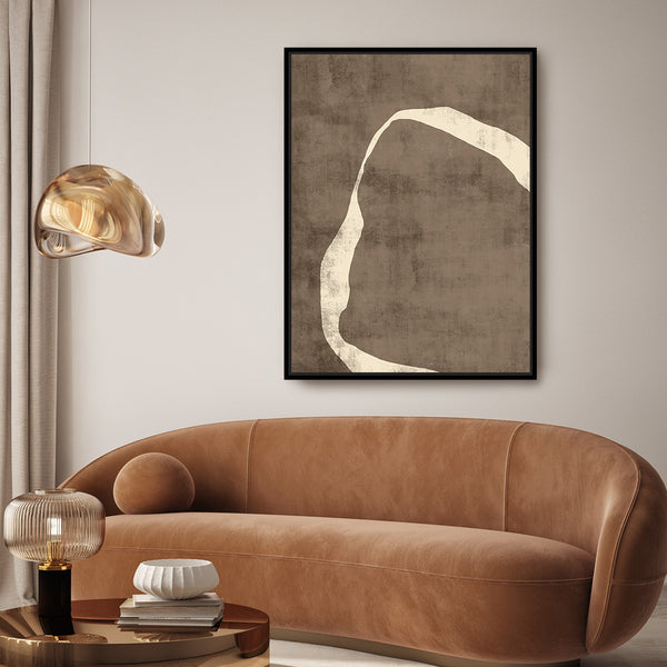Moko II Portrait Framed Printed Canvas - Mala Art Co.