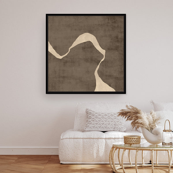 Moko I Square Framed Printed Canvas - Mala Art Co.