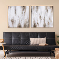 Nola Square Framed Canvas Set of 2 - Mala Art Co.