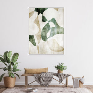Soraya Portrait Framed Printed Canvas - Mala Art Co.