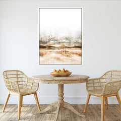 Embers Portrait Framed Printed Canvas - Mala Art Co.
