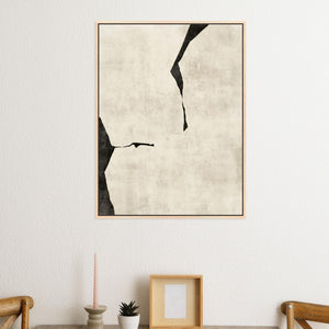 Oslo II Portrait Framed Printed Canvas - Mala Art Co.