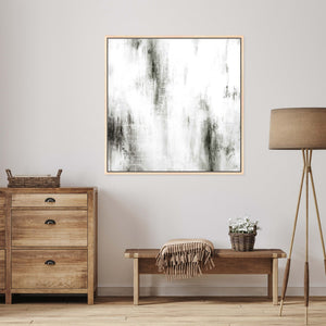 Manhattan I Square Framed Printed Canvas - Mala Art Co.