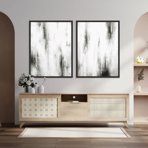 Manhattan I Portrait Framed Printed Canvas - Mala Art Co.