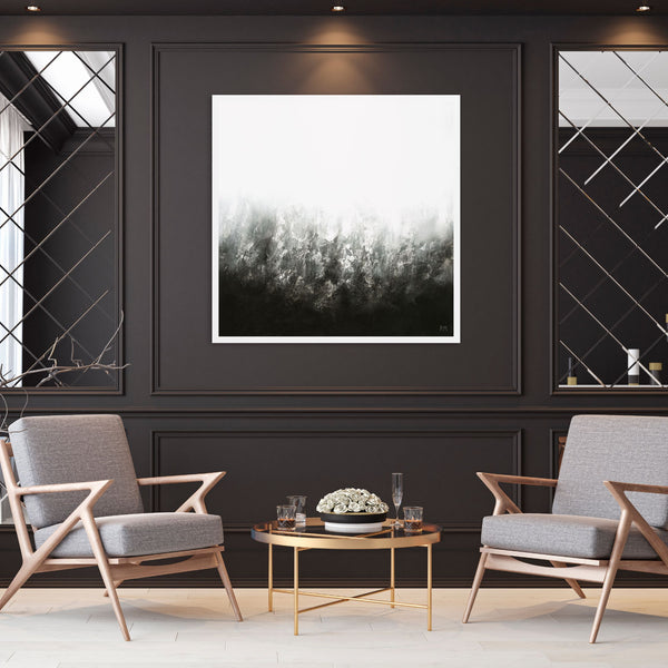Transition Square Framed Printed Canvas - Mala Art Co.