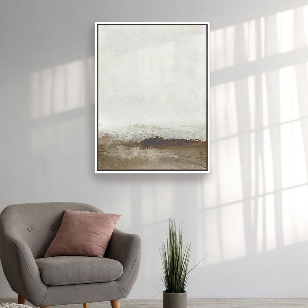 Away from hear 2 Framed Printed Canvas - Mala Art Co.