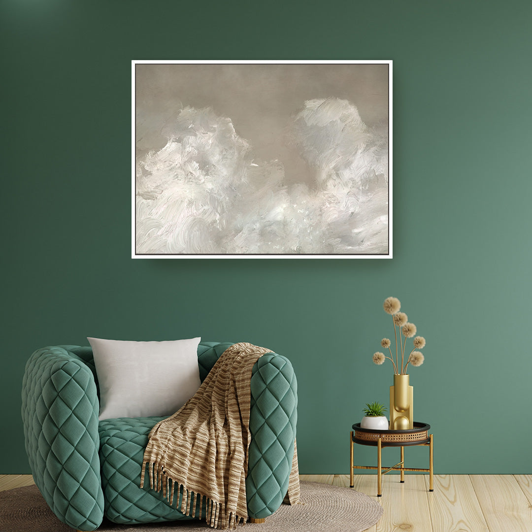 Dream Landscape Framed Printed Canvas