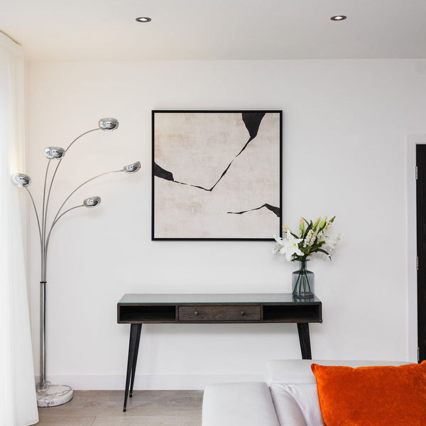 Oslo III Square Framed Printed Canvas - Mala Art Co.