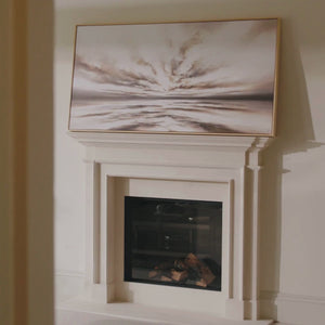 Infinity Panoramic Framed Printed Canvas