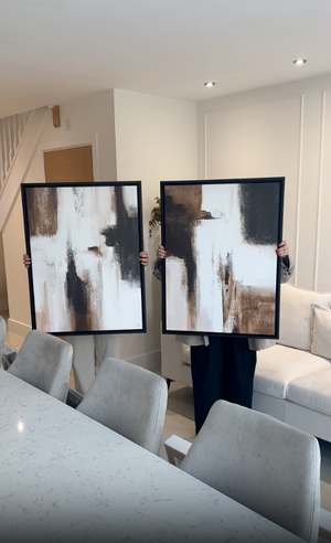 Casa Portrait Framed Canvas Set of 2