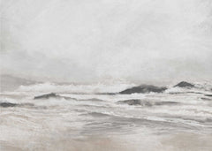 September Coast Framed Printed Canvas - Mala Art Co.