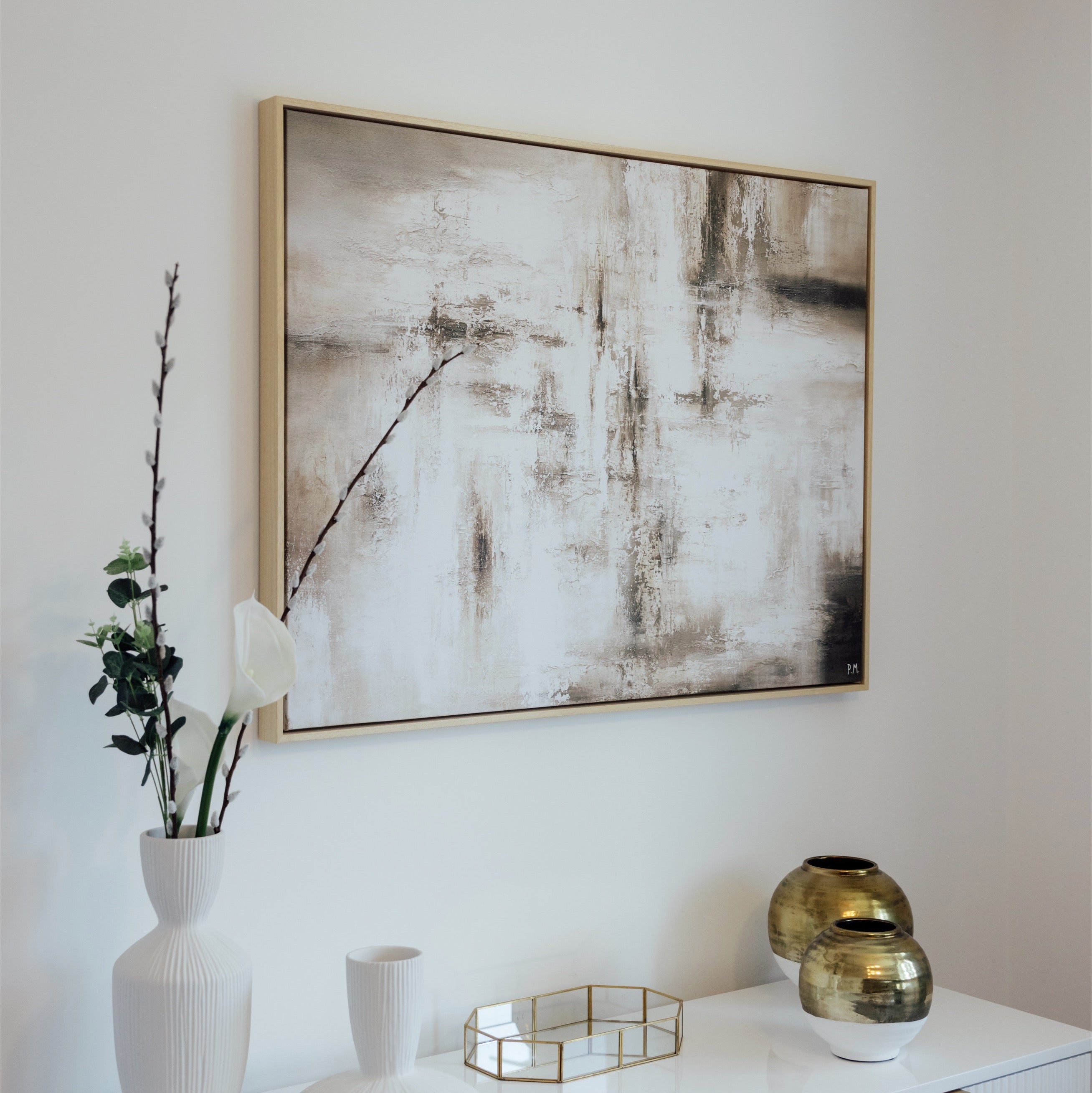 Forte Landscape Framed Printed Canvas - Mala Art Co.
